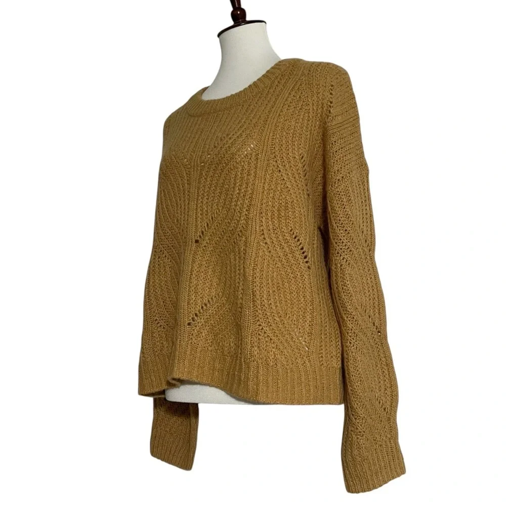 Madewell Charley Pullover Sweater Women's Large Knit Crew‎ Neck
